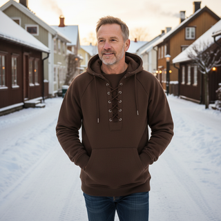 Dawson |  Sweter z zamkiem w stylu skandynawskim