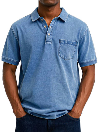 Ronan™ | Męska koszulka polo w stylu vintage