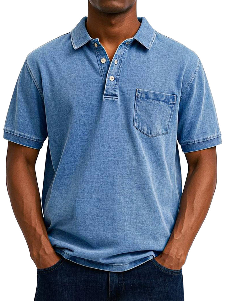 Ronan™ | Męska koszulka polo w stylu vintage