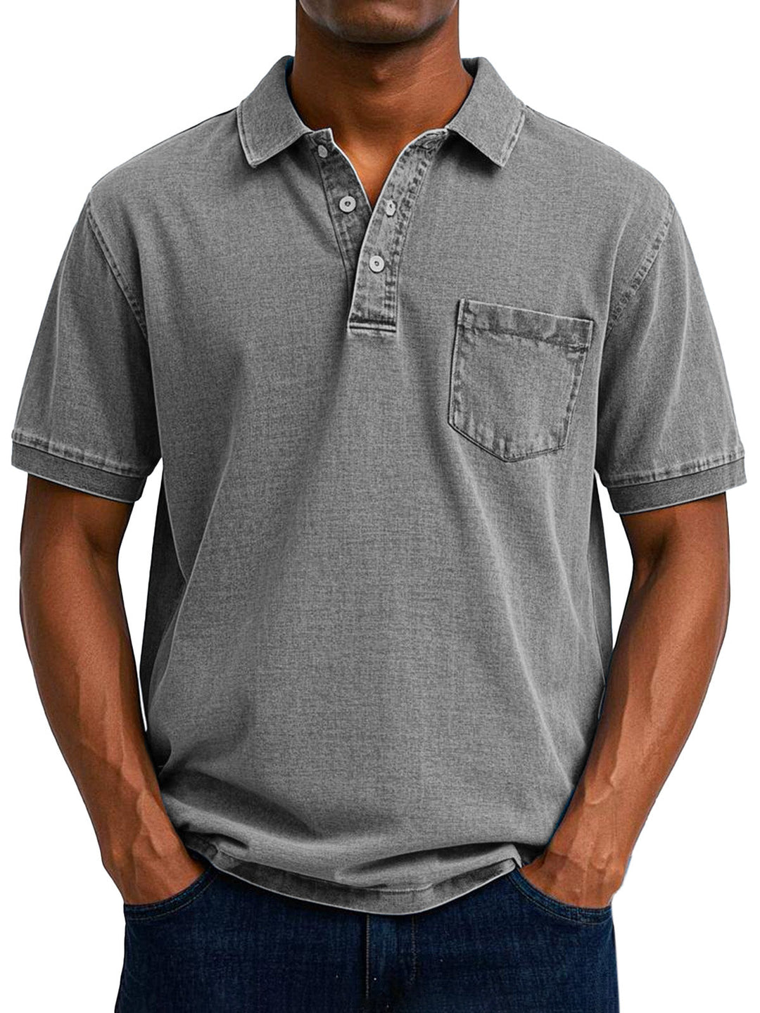 Ronan™ | Męska koszulka polo w stylu vintage