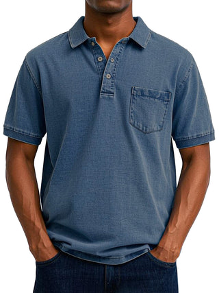 Ronan™ | Męska koszulka polo w stylu vintage