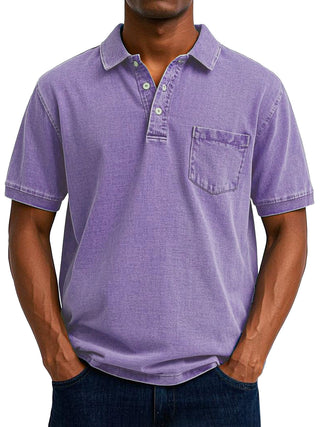 Ronan™ | Męska koszulka polo w stylu vintage