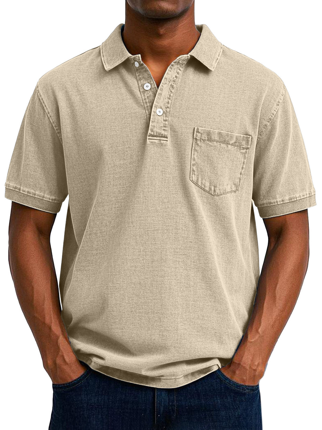 Ronan™ | Męska koszulka polo w stylu vintage