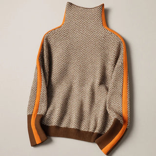 Martina™ | Sweter z wysokim kołnierzem