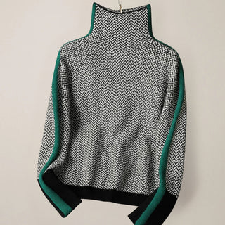 Martina™ | Sweter z wysokim kołnierzem