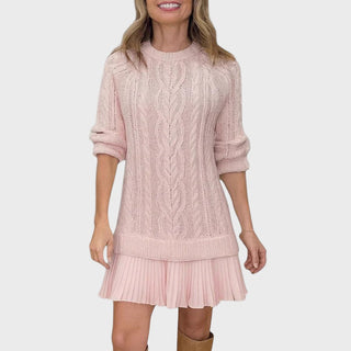 Vale | Elegancka sukienka sweterkowa
