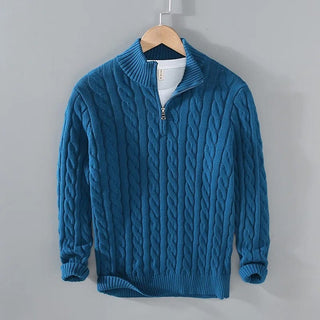 Ford | Sweter z zamkiem w stylu skandynawskim