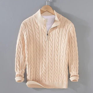 Ford | Sweter z zamkiem w stylu skandynawskim