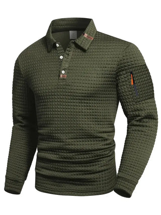 Aaron | Koszulka polo z kieszenią na rękawie