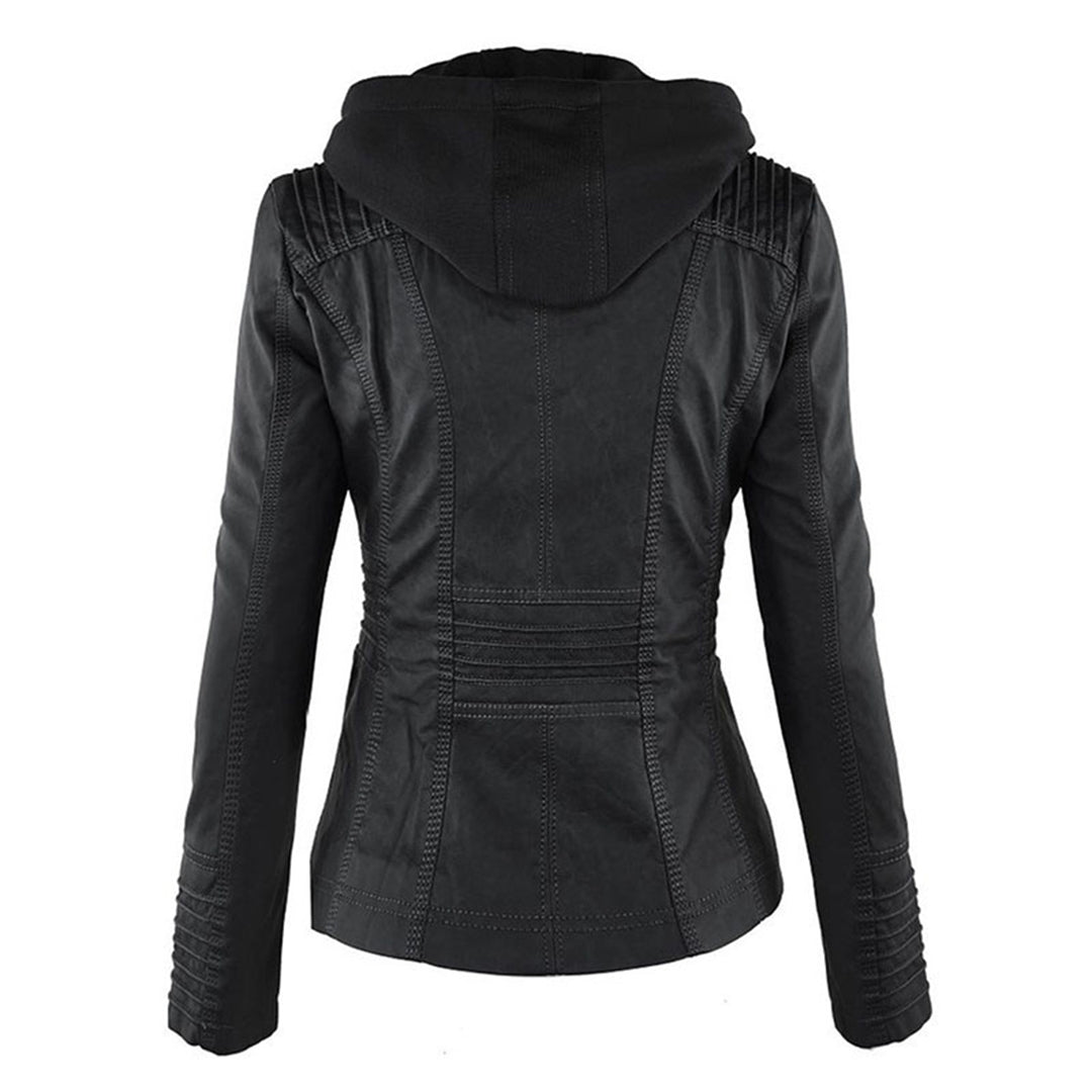 Monika™ | Elegancka i wytrzymała kurtka skórzana