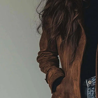 Valerie | Długi płaszcz w stylu vintage