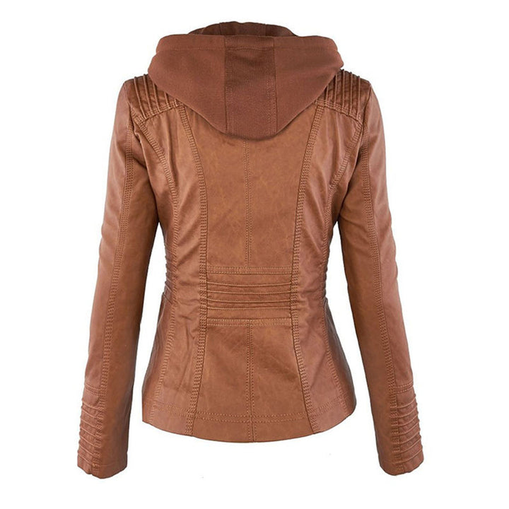 Monika™ | Elegancka i wytrzymała kurtka skórzana