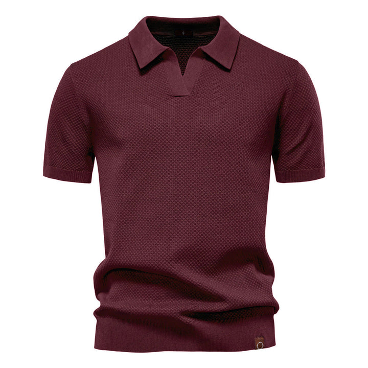 Ron | Stylowa koszulka polo z krótkim rękawem