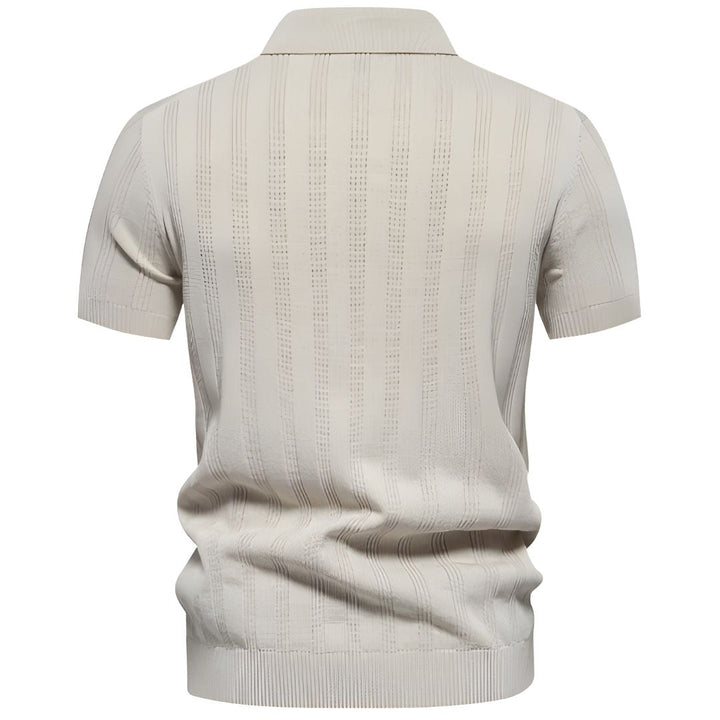 Lhiam | Męska koszulka polo w stylu casualowym