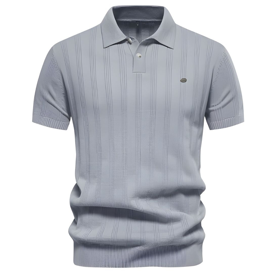 Lhiam | Męska koszulka polo w stylu casualowym
