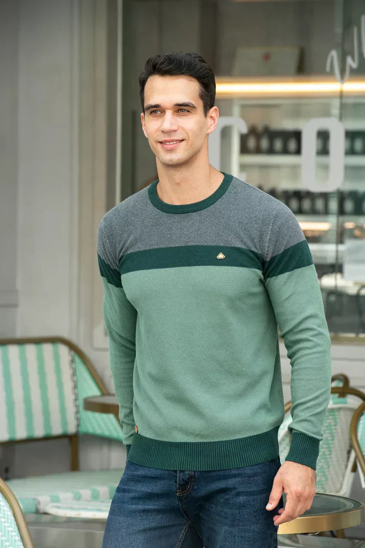 Edward | Męski sweter z okrągłym dekoltem