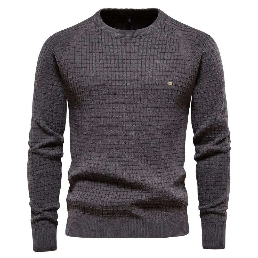 Thomas | Męski sweter w romby