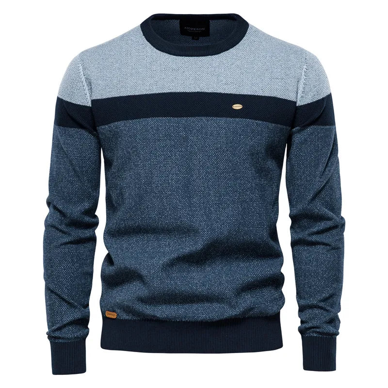 Edward | Męski sweter z okrągłym dekoltem