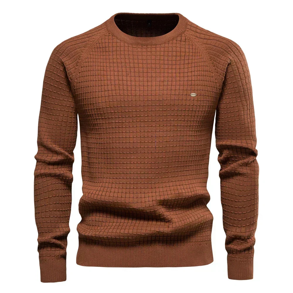 Thomas | Męski sweter w romby