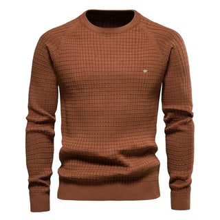 Thomas | Męski sweter w romby