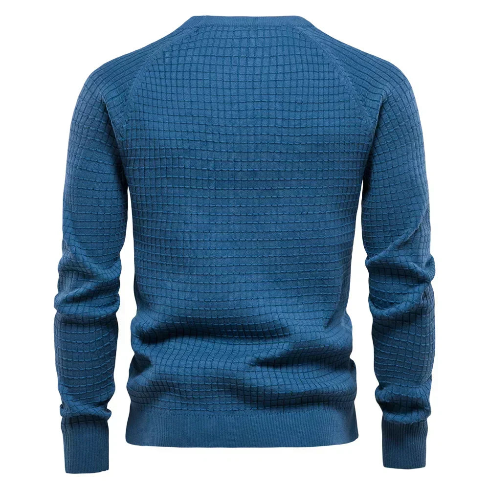 Thomas | Męski sweter w romby