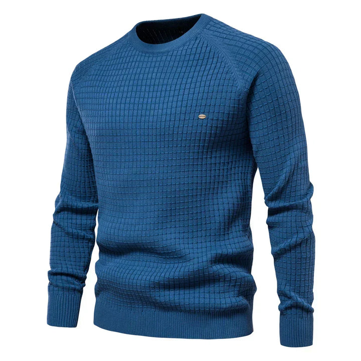 Thomas | Męski sweter w romby