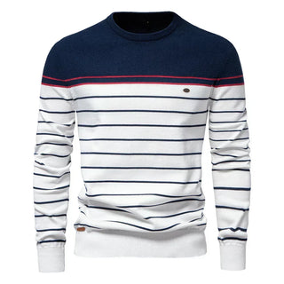 Stephen | Męski sweter w paski