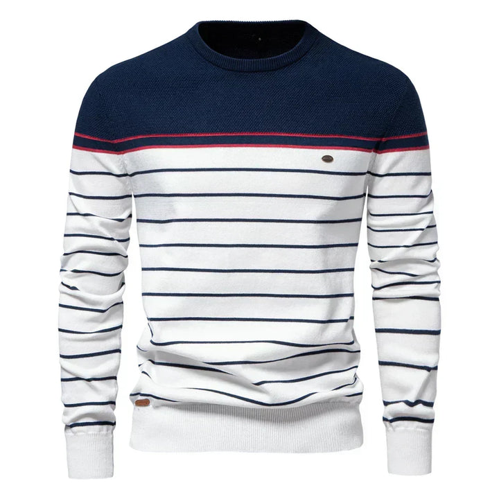 Stephen | Męski sweter w paski