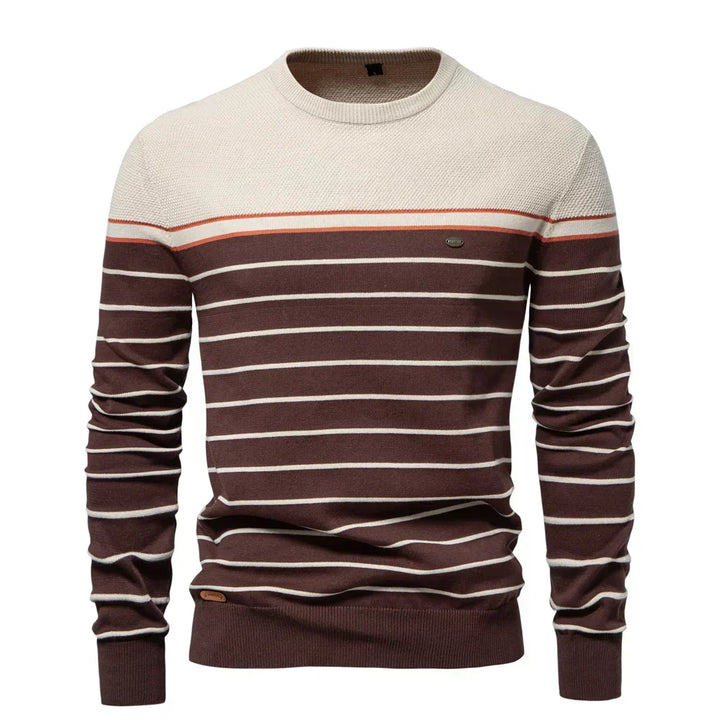 Stephen | Męski sweter w paski