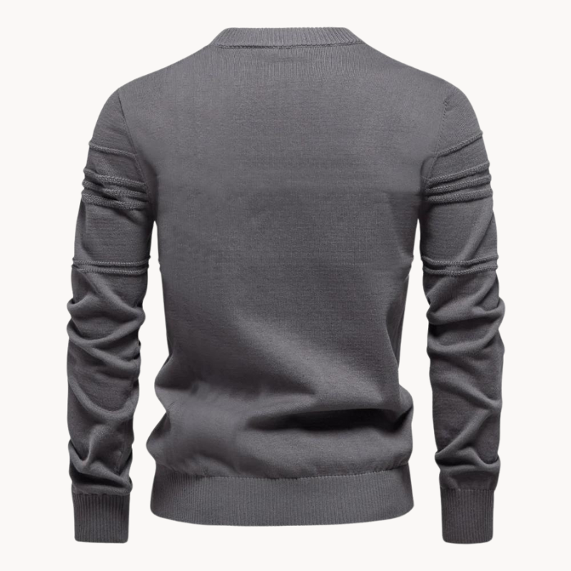 Richard | Stylowy męski sweter w kratę