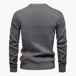 Richard | Stylowy męski sweter w kratę