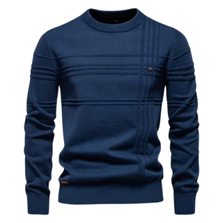 Richard | Stylowy męski sweter w kratę