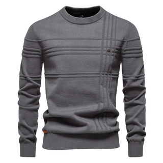 Richard | Stylowy męski sweter w kratę
