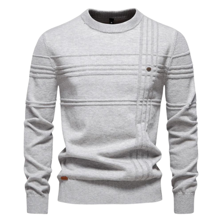 Richard | Stylowy męski sweter w kratę