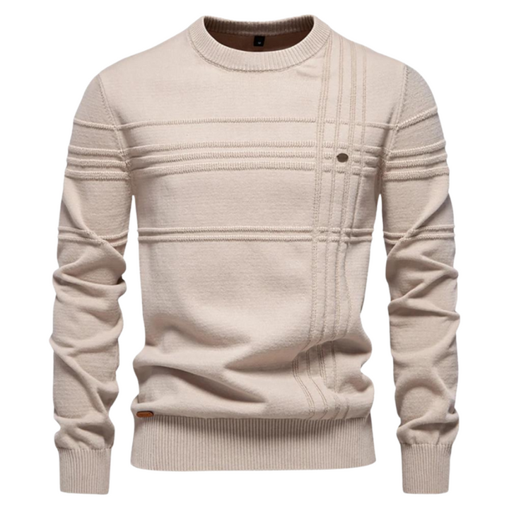 Richard | Stylowy męski sweter w kratę