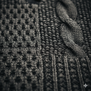 Georges™ | Sweter z nadrukiem w stylu vintage