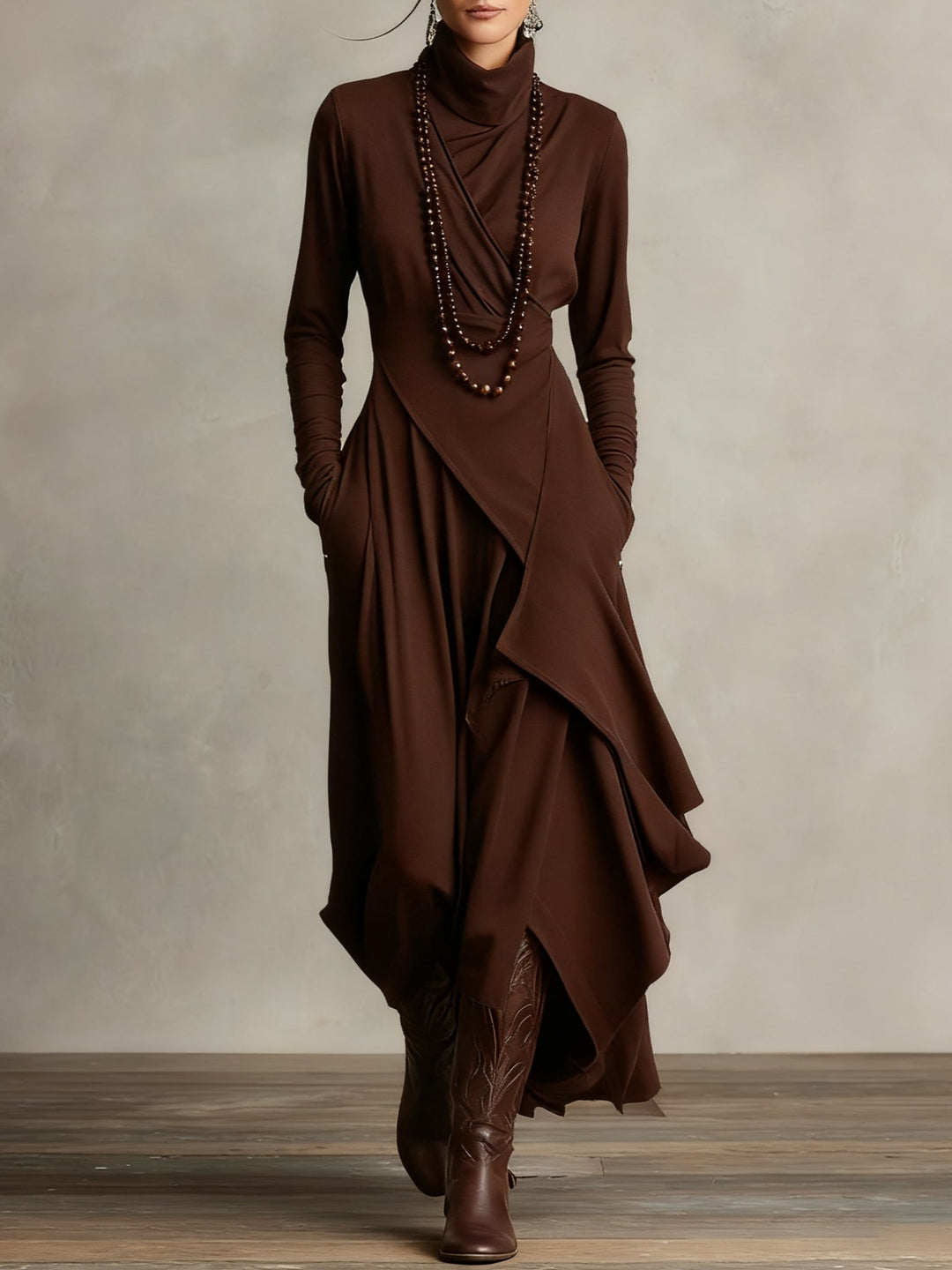 Marilyn | Elegancka sukienka maxi