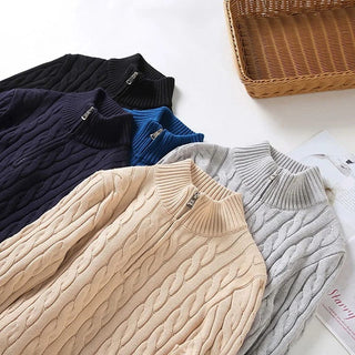 Ford | Sweter z zamkiem w stylu skandynawskim