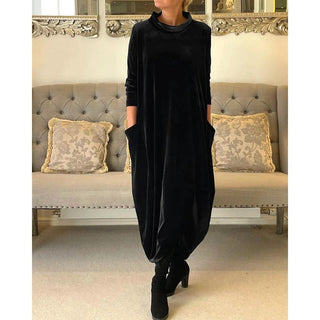 Arianna | Elegancka, stylowa sukienka z wysokim dekoltem