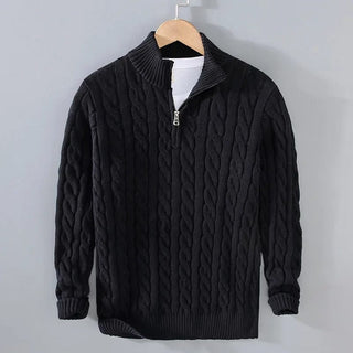 Ford | Sweter z zamkiem w stylu skandynawskim