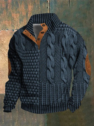 Georges™ | Sweter z nadrukiem w stylu vintage