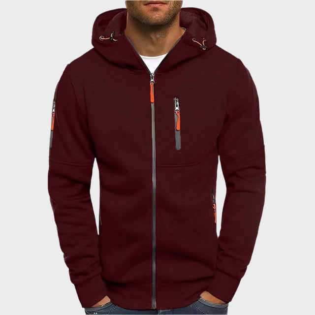 Jackson™ | Bluza z kapturem zapinana na zamek