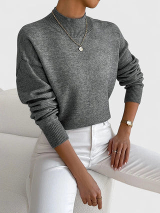Marchelina | Elegancki sweter z golfem